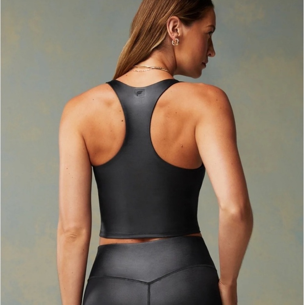 Fabletics Anywhere Shine Bra Tank - Picture 2 of 9